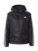 ADIDAS SPORTSWEAR Talvitakki 'Ess'  musta / valkoinen