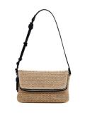Desigual Olkalaukku  tummabeige / musta / hopea
