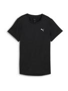 PUMA Toiminnallinen paita 'Tad Essential'  meleerattu musta / valkoine...