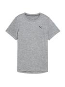 PUMA Toiminnallinen paita 'Tad Essential'  kivenharmaa / musta