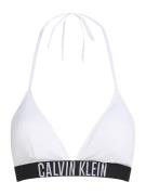 Calvin Klein Swimwear Bikinitoppi  vaaleanharmaa / musta / valkoinen