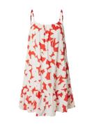 VERO MODA Kesämekko 'VMDICTHE'  tulenpunainen / valkoinen