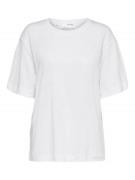 SELECTED FEMME Oversized paita 'Vilja'  meleerattu valkoinen