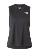 THE NORTH FACE Urheilutoppi 'Flex'  musta / valkoinen