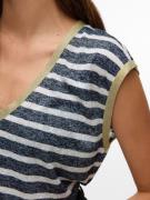 VERO MODA Paita 'VMBALDO'  laivastonsininen / kulta / valkoinen