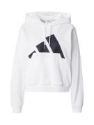 ADIDAS SPORTSWEAR Urheilullinen collegepaita 'Essentials'  musta / val...