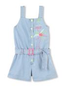Billieblush Overall  vaaleansininen / limetti / roosa