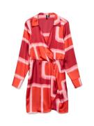 VERO MODA Mekko 'VMREBA SILBA'  pastellinpinkki / viininpunainen / tul...