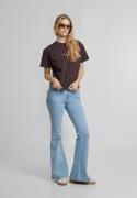 Aim'n Paita 'AMN-243-TOP-24010380-106'  tummanruskea / meleerattu valk...
