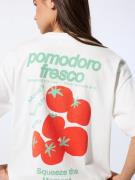 Pull&Bear Paita 'TOMATOES'  pastellinvihreä / punainen / valkoinen