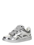 BUFFALO Matalavartiset tennarit 'LIBERTY SKATE'  harmaa / hopea / valk...