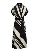 Lauren Ralph Lauren Mekko  kerma / musta
