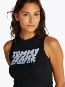 Tommy Jeans Toppi  kyyhkynsininen / musta