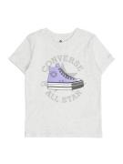 CONVERSE Paita  harmaa / vaaleanharmaa / laventeli / musta