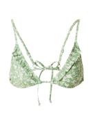 BeckSöndergaard Bikinitoppi 'Bella'  vihreä / valkoinen