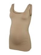 MAMALICIOUS Toppi 'MLHEAL'  tummabeige