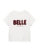 MANGO KIDS Paita 'BELLE'  viininpunainen / offwhite