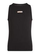 Calvin Klein Jeans Toppi  beige / musta