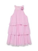 Vero Moda Girl Mekko 'VMFelicia'  vaalea pinkki