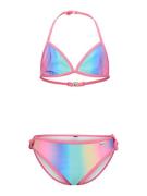 Retour Jeans Bikini 'Buena'  tummansininen / keltainen / minttu / vaal...