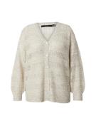 Vero Moda Curve Neuletakki 'VMCLeilani'  beige