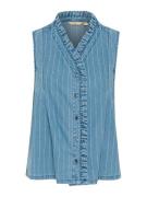 CULTURE Liivi 'CU Renny'  sininen denim / valkoinen