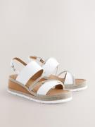 Next Sandaalit 'Forever Comfort'  hopea / valkoinen