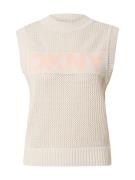 DKNY Neulepaita  beige / aprikoosi