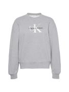 Calvin Klein Jeans Collegepaita  meleerattu harmaa / musta / valkoinen
