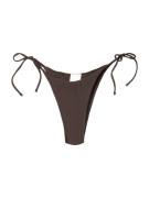 Bershka Bikinihousut  tummanruskea