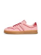 Tommy Jeans Matalavartiset tennarit 'THE GREENWICH'  roosa / punainen