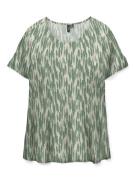 VERO MODA Paita 'VMEASY JOY'  beige / vaaleanvihreä
