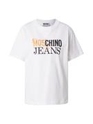 Moschino Jeans Paita  oranssi / musta / valkoinen