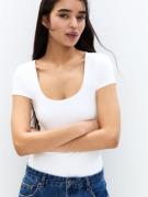 Pull&Bear Paitabody  valkoinen