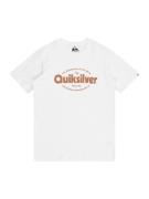 QUIKSILVER Paita  karamelli / valkoinen