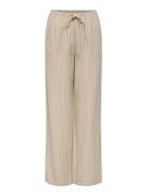 JDY Housut 'JDYCAYA'  beige / musta