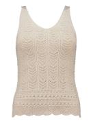 Hailys Neuletoppi  beige