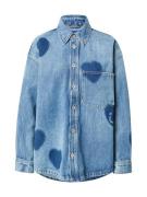 HUGO Välikausitakki 'Garesa_2_B'  sininen / sininen denim