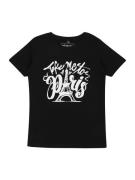 Mister Tee Paita 'Take Me To Paris'  musta / valkoinen