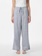 PIECES Housut 'PCApia'  kyyhkynsininen / offwhite