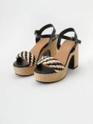 KOROSHI Sandaalit  musta / offwhite