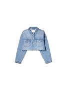 Bershka Välikausitakki  sininen denim