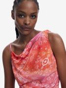 Desigual Mekko  roosa / karpalo