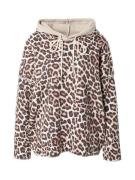 Zwillingsherz Collegepaita 'Leo'  beige / ruskea / musta