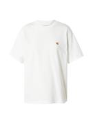 Carhartt WIP Paita 'Chase'  sahrami / valkoinen