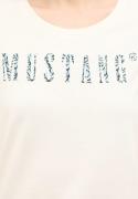 MUSTANG Paita 'Alma'  vaaleanvihreä / tummanvihreä / offwhite