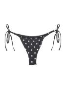 Pull&Bear Bikinihousut  musta / valkoinen