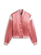 Tommy Jeans Välikausitakki  roosa / valkoinen