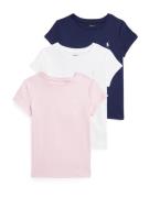 Polo Ralph Lauren Paita  tummansininen / roosa / valkoinen