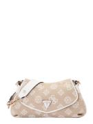 GUESS Olkalaukku 'BEYZA'  beige / valkoinen